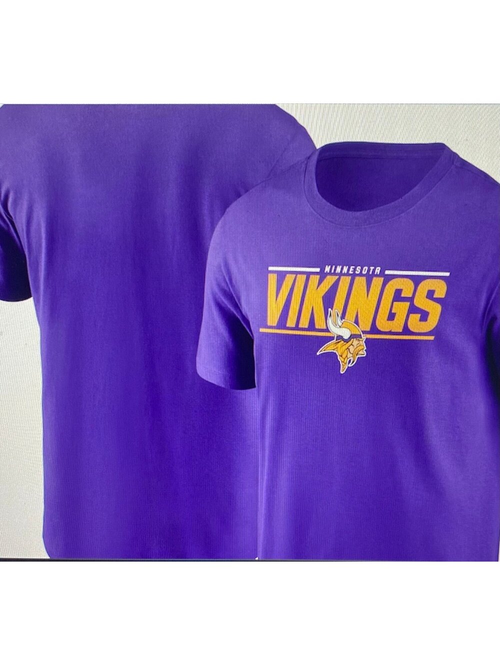 Men’s Minnesota Vikings Nike Purple Muscle T-Shirt Size M